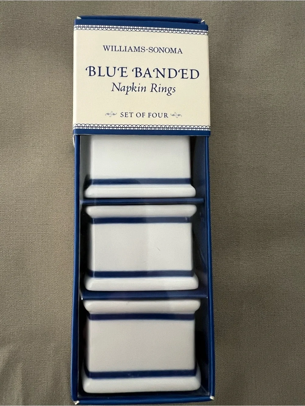 Williams Sonoma set four